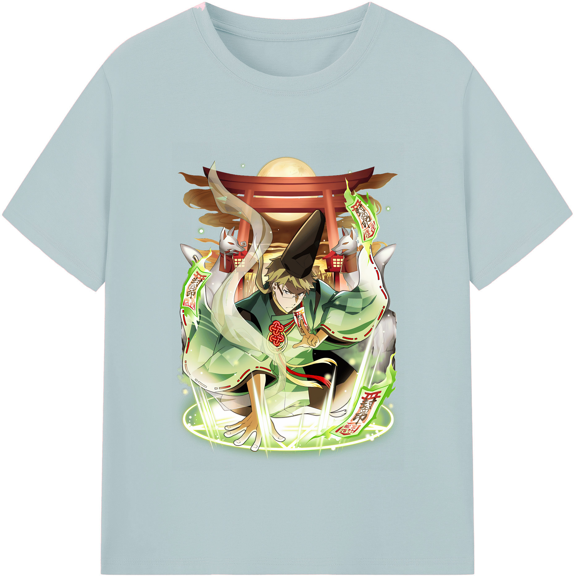 （画像用） 文豪ストレイドッグス Bungo Stray Dogs 綿100％半袖Tシャツ（フロントプリント）